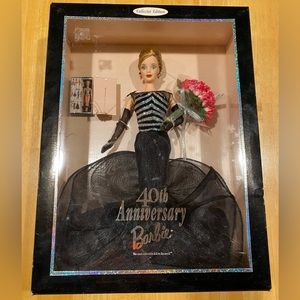 Collectors Edition 40th Anniversary Barbie. Never opened or played with.